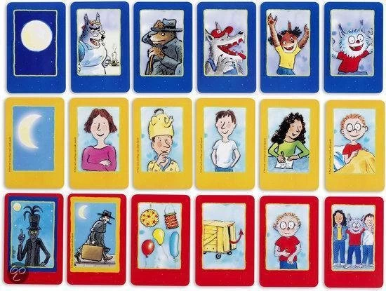 Bambolino Dolfje Weerwolfje Dolle Volle Maan Kaartspel 5 Bambolino Dolfje Weerwolfje Dolle Volle Maan Kaartspel - Afbeelding 3