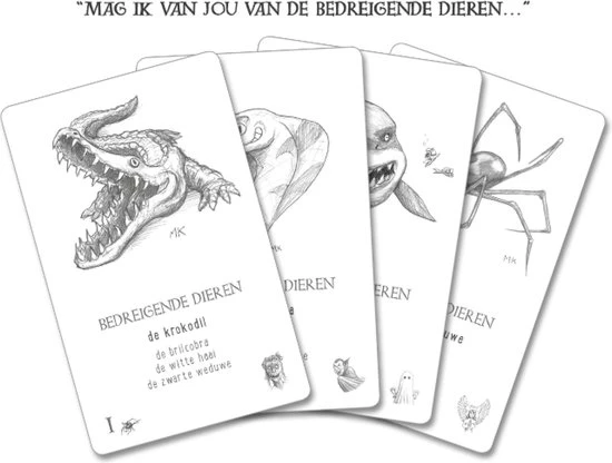 Spellen In BliQ Doodleuk Kwartet - Gezelschapsspel - 13+ 14 Spellen In BliQ Doodleuk Kwartet - Gezelschapsspel - 13+ - Afbeelding 12