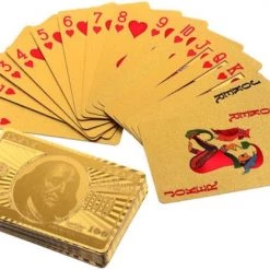 Life-time Lifetime Luxe Gold Classic Speelkaarten - Kunststof - 60 X 90 X 2 Mm. -kaartspellen Verkoopwinkel 550x417 2