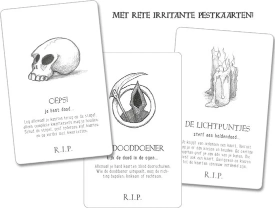 Spellen In BliQ Doodleuk Kwartet - Gezelschapsspel - 13+ 3 Spellen In BliQ Doodleuk Kwartet - Gezelschapsspel - 13+