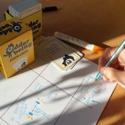 Odder Being - Vision Boarding Kaarten - 110 Kaarten - Vragen Voor Coaching, Journaling, Planning, Bujo -kaartspellen Verkoopwinkel 550x418