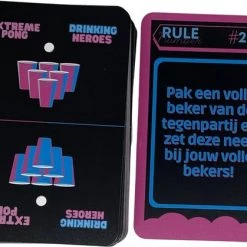 Drinking Heroes Kaartspel Voor Extreme Beerpong | Drankspel | 18+ | Verjaardag Cadeau -kaartspellen Verkoopwinkel 550x419