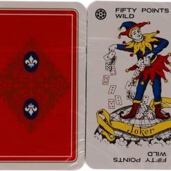 Merkloos 2x Pakjes Professionele Bridge Speelkaarten - Kaartspellen - Bridgen