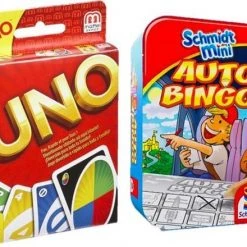 Spelvoordeelset Uno & Auto Bingo