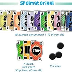 Geruite Rij-tjes Kaartspel, Nederlandse Uitgave Van Krass Kariert - HOT Games -kaartspellen Verkoopwinkel 550x441 3