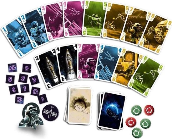 Merkloos Spellenbundel - Kaartspellen - 2 Stuks - De Crew & The Game 5 Merkloos Spellenbundel - Kaartspellen - 2 Stuks - De Crew & The Game - Afbeelding 3