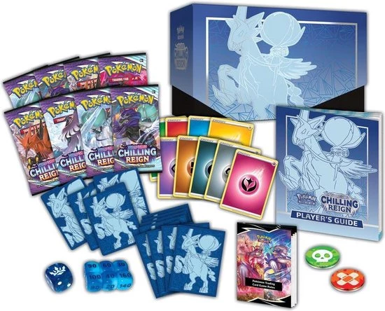 Pokémon Asmodee Pokemon TCG Sword & Shield Chilling Reign Elite Train 4 Pokémon Asmodee Pokemon TCG Sword & Shield Chilling Reign Elite Train - Afbeelding 2