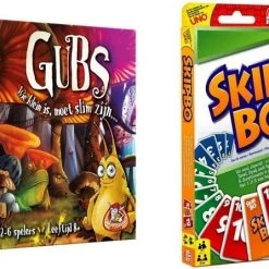 Merkloos Spellenset - 2 Stuks - Kaartspel - Gubs & Skip-Bo