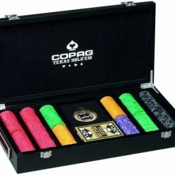 Luxe Pokerset 300 Chips (14 Gram) Plastic Pokerkaarten Houten Koffer Copag - Cartamundi -kaartspellen Verkoopwinkel 550x465 2