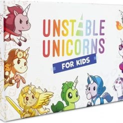 TeeTurtle Unstable Unicorns Kids Edition - Engelstalig
