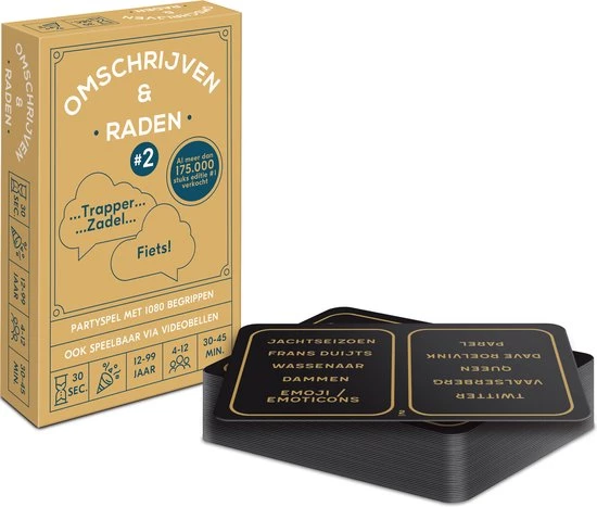 Merkloos Omschrijven & Raden #2 - Kaartspel - Pocketformaat Partyspel Geschikt Voor Grote Groepen (1080 Begrippen !) - Black Friday Deal - Schoencadeautje Of In Kerstpakket 3 Merkloos Omschrijven & Raden #2 - Kaartspel - Pocketformaat Partyspel Geschikt Voor Grote Groepen (1080 Begrippen !) - Black Friday Deal - Schoencadeautje Of In Kerstpakket