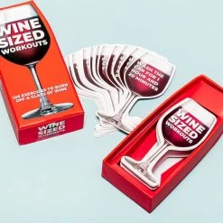 Gift Republic Wine Sized Workouts (100 Oefeningen)