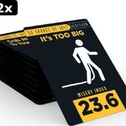 Goliath 2x Shit Happens 50 Shades Of Shit 18+ - Engelstalig Kaartspel - Partyspel - Rangschik Ongewenste Situaties! -kaartspellen Verkoopwinkel 550x471 3