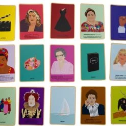 Kikkerland Iconic Women Matching Game - Memory Spel - Spel Voor Onderweg -kaartspellen Verkoopwinkel 550x472 3