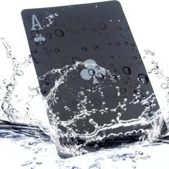 Skoop Universe Speelkaarten Set Waterbestendig Luxe Kaarten Plastic Kaarten Set Voor Poker Blauw Zwart -kaartspellen Verkoopwinkel 550x482 2