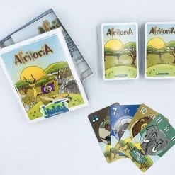 Source1 Afritoria - Kaartspel - Spel Vanaf 8 Jaar - Voor 2 Tot 4 Personen -kaartspellen Verkoopwinkel 550x484