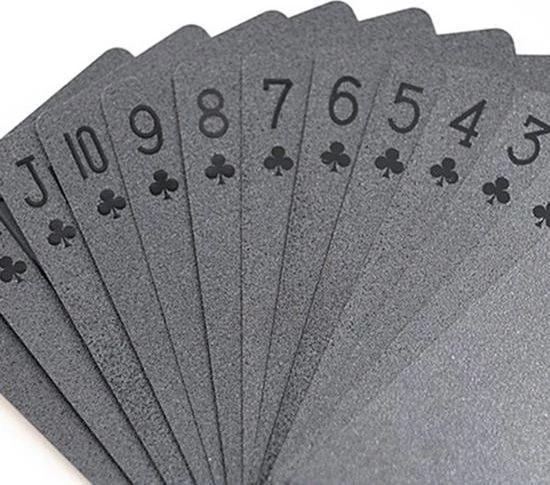 Elemental GOods Professioneel Speelkaarten Set - Zwart - Poker - Kaartspel - Patience 5 Elemental GOods Professioneel Speelkaarten Set - Zwart - Poker - Kaartspel - Patience - Afbeelding 3