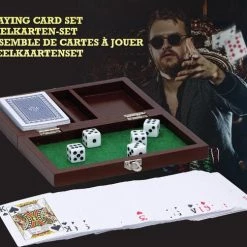 Life-time Lifetime Luxe Speelkaartenset Met Houten Opberg Doosje - 18x11x3.1cm -kaartspellen Verkoopwinkel 550x486 3