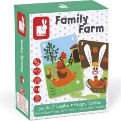 Janod Familie Boerderij - Geheugenspel -kaartspellen Verkoopwinkel 550x490 5