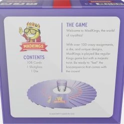 Mad Party Games MadKings - Drankspel - Kingsen - Kings Cup - Party Game - Incl. Shotglas & Grote Dobbelsteen -kaartspellen Verkoopwinkel 550x494 1
