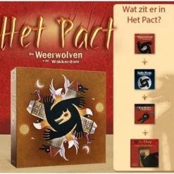 999 Games Spellenbundel - Kaartspel - 2 Stuks - De Weerwolven Van Wakkerdam: Het Pact & Vlotte Geesten -kaartspellen Verkoopwinkel 550x498 2
