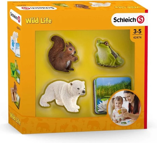 Leerkaarten Wild Life Schleich (42474) 5 Leerkaarten Wild Life Schleich (42474) - Afbeelding 3