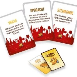 KATERTJE KATEREN - Kerst Editie | Drankspellen - Partygame - Speelkaarten - Kaartspel - Officieel Spel -kaartspellen Verkoopwinkel 550x503