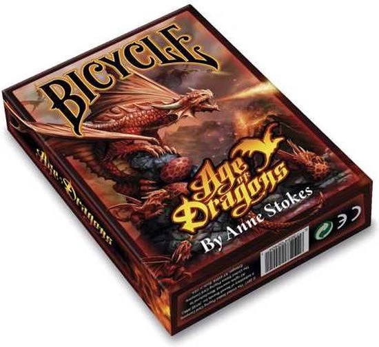 Bicycle Anne Stokes Age Of Dragons Speelkaarten Multicolours - Fantasy - Nemesis Now 5 Bicycle Anne Stokes Age Of Dragons Speelkaarten Multicolours - Fantasy - Nemesis Now - Afbeelding 3