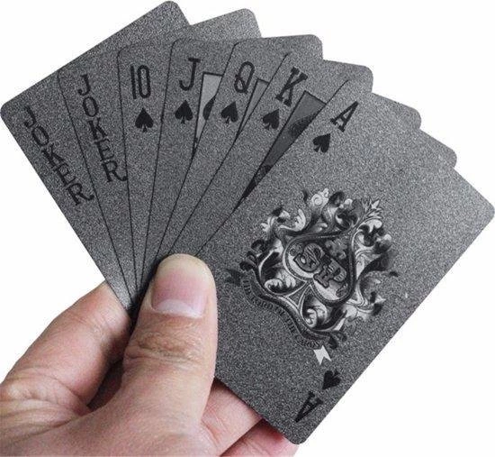 Elemental GOods Professioneel Speelkaarten Set - Zwart - Poker - Kaartspel - Patience 9 Elemental GOods Professioneel Speelkaarten Set - Zwart - Poker - Kaartspel - Patience - Afbeelding 7