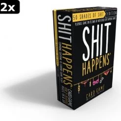 Goliath 2x Shit Happens 50 Shades Of Shit 18+ - Engelstalig Kaartspel - Partyspel - Rangschik Ongewenste Situaties! -kaartspellen Verkoopwinkel 550x510 10