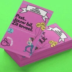 Bootyband.nl Het Fitness Kaartspel - Bootyband NL - Kaartspel - Fitness