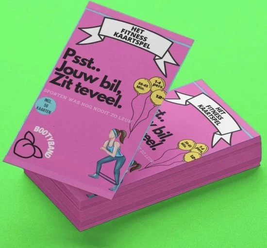 Bootyband.nl Het Fitness Kaartspel - Bootyband NL - Kaartspel - Fitness 3 Bootyband.nl Het Fitness Kaartspel - Bootyband NL - Kaartspel - Fitness