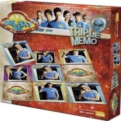 Studio 100 Geheugenspel Triple Memo - Galaxy Park - Geheugenspel - Kinderen - 20 X 20 X 4 Cm