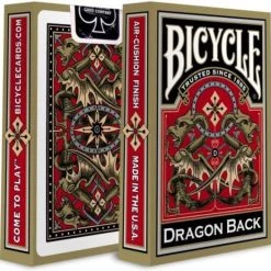 Pokerkaarten Gold Dragon Back,Bicycle 5 Pokerkaarten Gold Dragon Back,Bicycle -kaartspellen Verkoopwinkel 550x525 8