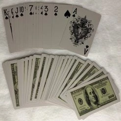 Merkloos Speelkaarten 100 Dollar Karton Gele Doos Pokerkaarten 100 Dollar Karton 100% Plastic Waterdicht 54 Stuks -kaartspellen Verkoopwinkel 550x527 2
