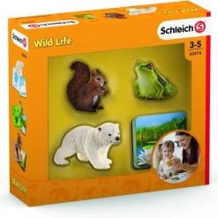 Leerkaarten Wild Life Schleich (42474) 6 Leerkaarten Wild Life Schleich (42474) -kaartspellen Verkoopwinkel 550x529 5