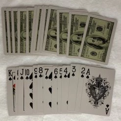 Merkloos Speelkaarten 100 Dollar Karton Gele Doos Pokerkaarten 100 Dollar Karton 100% Plastic Waterdicht 54 Stuks -kaartspellen Verkoopwinkel 550x533 6