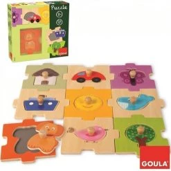 Goula Houten Puzzel - 18 Stukjes -kaartspellen Verkoopwinkel 550x536 4