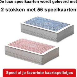 Merkloos Speelkaarten 4 Decks / Stokken – Spelkaarten – Kaarten Voor Klaverjassen, Toepen, Pokeren Black Jack En Meer Kaartspellen 8 Merkloos Speelkaarten 4 Decks / Stokken – Spelkaarten – Kaarten Voor Klaverjassen, Toepen, Pokeren Black Jack En Meer Kaartspellen -kaartspellen Verkoopwinkel 550x537 2