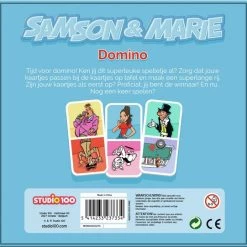 Samson & Marie Kaartspel - Domino Met 28 Kaartjes - 2 Tot 4 Spelers -kaartspellen Verkoopwinkel 550x541 9