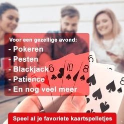 Merkloos Speelkaarten 4 Decks / Stokken – Spelkaarten – Kaarten Voor Klaverjassen, Toepen, Pokeren Black Jack En Meer Kaartspellen 9 Merkloos Speelkaarten 4 Decks / Stokken – Spelkaarten – Kaarten Voor Klaverjassen, Toepen, Pokeren Black Jack En Meer Kaartspellen -kaartspellen Verkoopwinkel 550x542 2