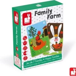 Janod Familie Boerderij - Geheugenspel -kaartspellen Verkoopwinkel 550x542 8