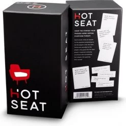 Dyce Games Hot Seat (Engelstalig) - H T Partyspel Waarbij Het Allemaal Om Jou Draait - Kaartspel Voor Familie & Vrienden Van Alle Leeftijden -kaartspellen Verkoopwinkel 550x544 2