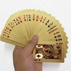 Life-time Lifetime Luxe Gold Classic Speelkaarten - Kunststof - 60 X 90 X 2 Mm. -kaartspellen Verkoopwinkel 550x548 3