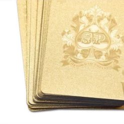 REBL Luxe Gouden Speelkaarten / Poker Kaarten - Geplastificeerd -kaartspellen Verkoopwinkel 550x549 3