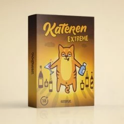 KATERTJE KATEREN - Het Drankspel Extreem | Extreme Editie | Drankspellen - Partygame - Speelkaarten - Kaartspel - Partyspel - Officieel Spel
