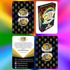 GSB Genderneutrale Speelkaarten - Pride Editie - Bridge Formaat -kaartspellen Verkoopwinkel 550x550 221