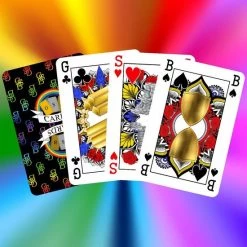 GSB Genderneutrale Speelkaarten - Pride Editie - Bridge Formaat -kaartspellen Verkoopwinkel 550x550 222