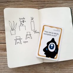 Odder Being - Visiekaarten Voor Je Carriere - 55 Kaarten - Vragen Voor Gesprekken, Coaching, Journaling, Vision Boarding -kaartspellen Verkoopwinkel 550x550 316