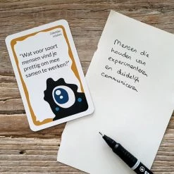 Odder Being - Visiekaarten Voor Je Carriere - 55 Kaarten - Vragen Voor Gesprekken, Coaching, Journaling, Vision Boarding -kaartspellen Verkoopwinkel 550x550 317